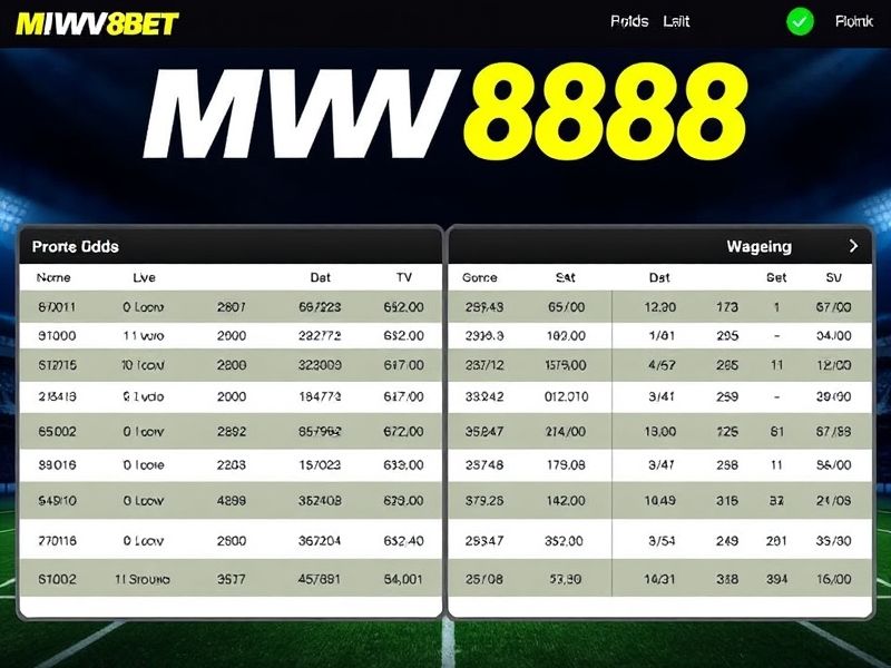Welcome to mwbet8888.com – your premier destination for online gambling. Discover sports betting, casino games, live dealer options, and exclusive bonuses. Sign up today for a seamless, secure experience.